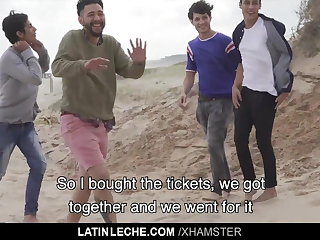 Latina LatinLeche - Two Sexy Latino Studs Play An Inducing Game